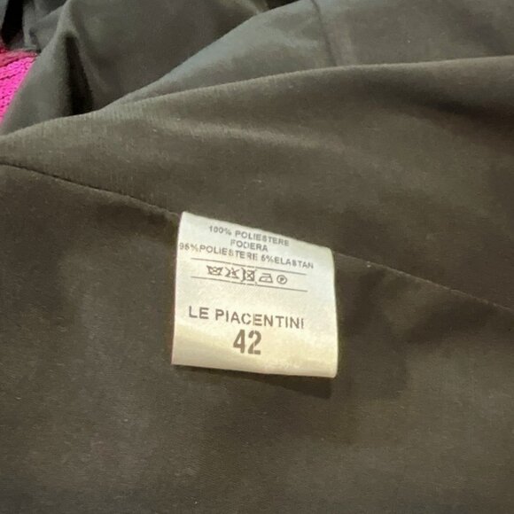 LE PIACENTINI Fuchsia Sequin Evening  Gown. Made in Italy. Size IT 42 - Picture 4 of 11